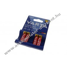 Varta Longlife Max Power AAA (mikro) elem 1,5V 4db/csomag alk�li