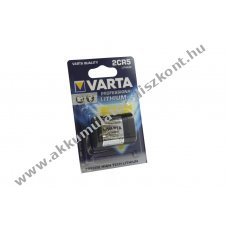 Varta 2CR5 6203 6V 1500mAh elem l�tium