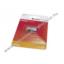 AGFA PHOTO CR2 3V 750mAh elem l�tium