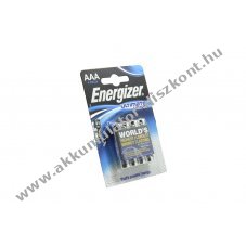 Energizer Ultimate Lithium L92 AAA (mikro) elem 1,5V 1,26Ah 4db/csomag l�tium