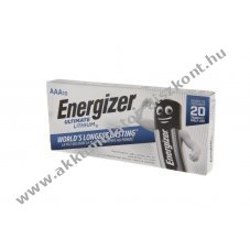 Energizer Ultimate Lithium L92 AAA (Micro) elem 1,5V 1260mAh 10db/csomag l�tium
