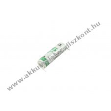 Saft LS14500 (CR14500) AA Mignon ceruza elem 3 forrf�l (+1 Pin, -2 Pins) 3,6V 2,6Ah l�tium