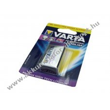 Varta Ultra Lithium 6122 9V 1,2Ah E-Block elem l�tium