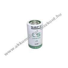 Saft LS33600 D (g�li�t) 3,6V 17Ah elem l�tium