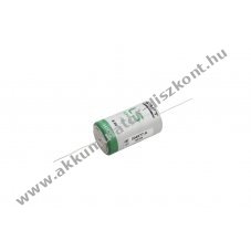 Saft LS33600 D (g�li�t) axi�lis 3,6V 17Ah elem l�tium