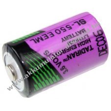 Tadiran/Sonnenschein SL550S 1/2AA 3,6V 0,8Ah elem l�tium