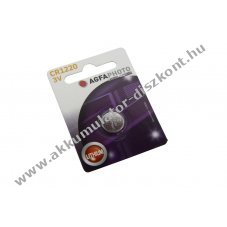 Agfa Photo CR1220 gombelem 3V 38mAh l�tium