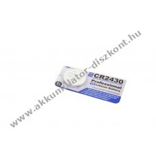XCell CR2430 3V 0,270Ah gombelem l�tium