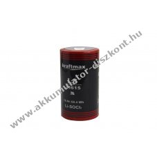 Kraftmax LS34615 D (g�li�t) 3,6V 19Ah l�tium elem