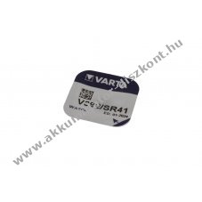 VARTA V384/V392 SR41 gombelem 1,55V 7,9x3,6mm ez�st-oxid