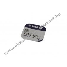 Varta V395 V399 SR57 gombelem 1,55V 9,5x2,65mm ez�st-oxid