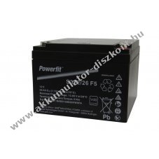 Exide Powerfit S312/26F5 12V 26Ah Akkumul�tor G5 csavaros AGM