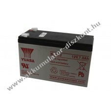 Yuasa NP7-12 12V 7Ah �lom �vegsz�las Akkumul�tor AGM
