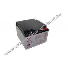 Yuasa NP24-12 I 12V 24Ah �vegsz�las filc Akkumul�tor �lom