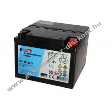 Sonnenschein/Exide GF12022YF 12V 22,2Ah Akkumul�tor �lom-g�l
