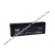 FIAMM FG20201 12V 2,2Ah Akkumul�tor 4,8mm Faston 178x34x65mm 0,808kg �lomsavas