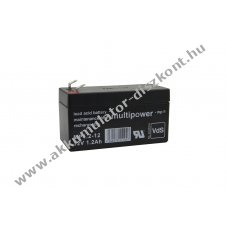 Multipower Akkumul�tor MP1,2-12 12V 1,2Ah VDS �lom