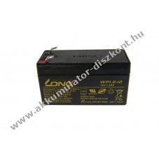 KungLong WP1,2-12 Akkumul�tor 12V 1,2Ah 4,8mm Faston 97x43x52mm 0,65kg �lomakku