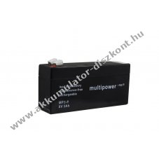 Multipower MP3-8 8V 3000mAh Akkumul�tor �lomsavas