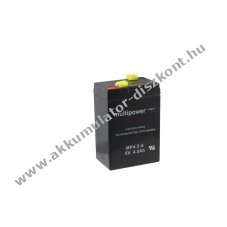 Multipower MP4,5-6 6V 4,5Ah �lom Akkumul�tor