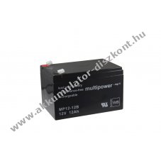 Multipower MP12-12B 12V 12Ah Akkumul�tor �lom-savas