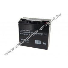 Multipower MP22-12C MPC22-12I 12V 22Ah Akkumul�tor M6 csavaros csatlakoz� �lom-savas