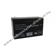 Multipower MP7,2-12 12V 7,2Ah �lomsavas Akkumul�tor