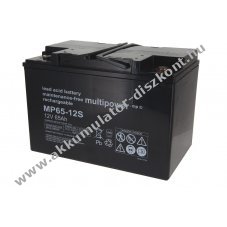 Multipower MP65-12S 12V 65Ah �lomakku