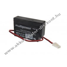 Multipower MP0,8-12 AMP 12V 800mAh Akkumul�tor �lom-sav