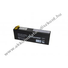Multipower MP2,4-12C MPC2,4-12 12V2400mAh �lomsavas Akkumul�tor