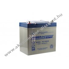 Powersonic PS-12550 12V 55Ah Akkumul�tor AGM �lom