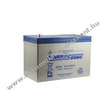 Powersonic PS-121000 12V 100Ah �lomsav Akkumul�tor AGM