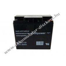 Multipower MP20-12 MP20-12I 12V 20Ah Akkumul�tor �lomsavas