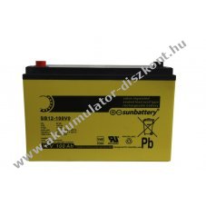 SUN SB12-100V0 12V 100Ah VdS G116046 Akkumul�tor AGM �lom