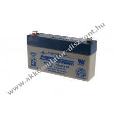 Powersonic PS-612ST 6V 1,3Ah Akkumul�tor AGM �lom