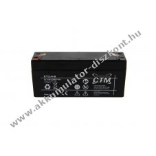 CTM CT3,4-6 Akkumul�tor 6V 3400mAh �lom-g�l