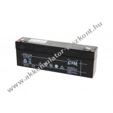 CTM CT2,1-12 12V 2100mAh Gel �lomakku