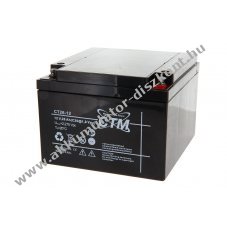 CTM CT26-12 12V 26Ah VdS G114019 Akkumul�tor g�l �lom