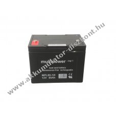 Multipower MPL80-12I 10 �ves t�pus 12V 80Ah Akkumul�tor �lom-savas
