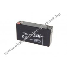 CTM CT1,3-6 6V 1300mAh Akkumul�tor �lomzsel�s
