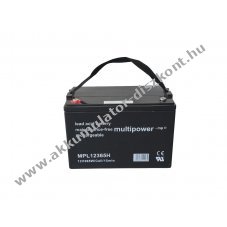 Multipower MPL12365H 10 �ves nagy�ram� 12V 95Ah �lomsavas Akkumul�tor