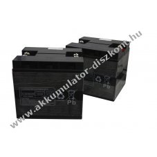 Helyettes�t� Akkumul�tor APC RBC55 4x 12V 18Ah SUA2200XLI/3000XLI