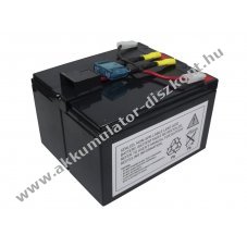 Helyettes�t� Akkumul�tor APC RBC48 SUA750 SUA750I SUA750US