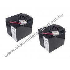 Helyettes�t� Akkumul�tor APC RBC11 2db Akkumul�torblokk k�belcsatlakoz�val