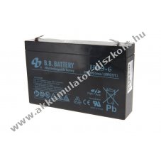 B.B. Battery HR9-6 Akkumul�tor 6V 9000mAh �lomsavas