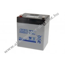 SSB SBH190-12 12V 5Ah Akkumul�tor nagy�ram� alkalmaz�s �lomakku