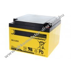 SUN SB12-26V0 12V 26Ah AGM Akkumul�tor