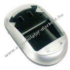 Univerz�lis Li-Ion t�lt� camcorder Akkumul�torpakkokhoz 500mA 12/24V adapterrel Li-Ion