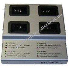 Helyettes�t� t�lt� BSC2004 4-�llom�sos cser�lhet� adapterekkel