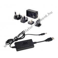 Eredeti 3M Peltor 230V/USB t�lt�k�szlet ACK053 Akku FR08/09
